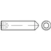 Toolcraft TO-5414010 Draadpen M12 16 mm 100 stuk(s)
