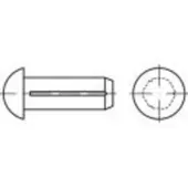 Toolcraft TO-5451846 Halfronde kerfnagel 2 mm 500 stuk(s)