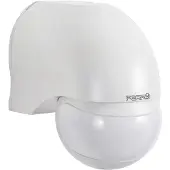 Wallair 1SPSP010 Bewegingsmelder Opbouw (op product), Opbouw (op muur) 180 ° Relais Wit IP44
