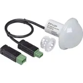 ESYLUX ESY PD-C360i/12 mini, witte inbouw-bewegingsmelder voor plafond, 360 graden