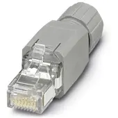 Phoenix Contact VS-VARAN-RJ45-Q RJ45-connector 1402410 Stekker, recht Aantal polen (sensoren) 6 Grijs 1 stuk(s)