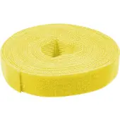 Value 25.99.5252 Klittenband Om te bundelen Lusdeel, Haak- en lusdeel, Haakdeel (l x b) 25 m x 10 mm Geel 25 m