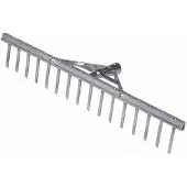 Siena Garden 173200-GA Hark Werkbreedte 62 cm Zonder steel