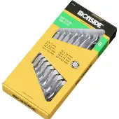 Ironside 110110 Dubbele steeksleutelset Sleutelbreedte (metrisch) 6 - 22 mm