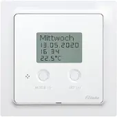 Eltako FTAF55ED/230V-wg Temperatuurregelaar FSK 868 MHz Inbouw (in muur of meubel) Schakelvermogen (max.) 4000 VA Bereik max. (in het vrije veld) 30 m