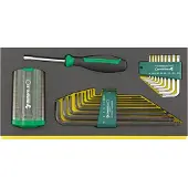 Stahlwille TCS 1201/4000/10766/38 Haakse schroevendraaierset 39-delig