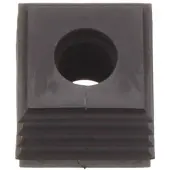 CONTA-CLIP KDS-DE 9-10 BK Afdichtingselement Thermoplastisch elastomeer Zwart 10 stuk(s)
