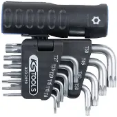Ks Tools 920.2550 TX Haakse schroevendraaierset TB 8, TB 10, TB 15, TB 20, TB 25, TB 27, TB 30, TB 40, TB 45, TB 50 10-delig