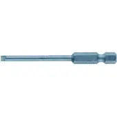 Weidmuller 2748900000 BIT E6,3 0,4X2,5X70 Gleuf-bit Aandrijving: 1/4 (6,3 mm) Uitvoering: Plat 2.5 mm