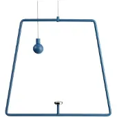 Deko-light 930630 Miriam Pendel Blauw