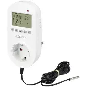 Sygonix SY-5372566 Universele thermostaat Montagewijze: Tussenstekker Weekprogramma 1 stuk(s)