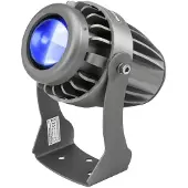 Eurolite LED IP PST-10W blau LED-pinspot Aantal LEDs: 1 10 W Zwart