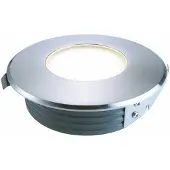 Deko-light Flat III WW 730336 Vloerlamp (inbouw) LED vast ingebouwd LED 1.30 W Zilver