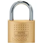 Burg wachter 33721 Hangslot 50.00 mm Verschillend sluitend Messing Sleutelslot