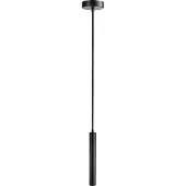 Deko-light Hanglamp Slim, dimbaar, zwart, Woon-/ Eetkamer, Aluminium, Modern