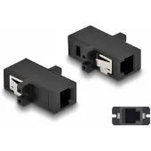 DeLOCK 87933 LWL Kupplung MTRJ Buchse zu MTRJ Buchse schwarz