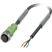 Phoenix Contact 1683510 Sensor/actuator connector, geassembleerd M12 Aantal polen (sensoren): 3 Bus, recht 5.00 m 1 stuk(s)