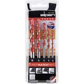 ALPEN-MAYKESTAG Borenset Profi Multicut 5-delig 4,5,6,8,10mm rond