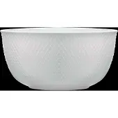 Lyngby Porcelæn - Rhombe Wit Serveerschaal - Ø22 cm
