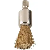 Ks Tools borstel met golvend messingdraad