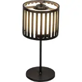 Konstsmide 7837-752 Bottle LED-accutafellamp Zwart Zwart