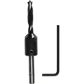 Bosch 2609255217 Hout-spiraalboor 4 mm Gezamenlijke lengte 70 mm Cilinderschacht 1 stuk(s)