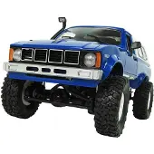 Amewi Offroad-Truck Blauw Brushed 1:16 RC auto Elektro Terreinwagen 4WD RTR Incl. accu en lader