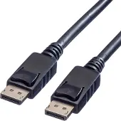 Value DisplayPort Cable, DP-DP, LSOH, M/M, zwart, 3 m