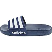 Adidas Muiltjes 'Adilette' navy / wit