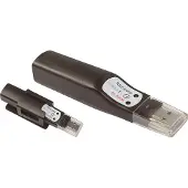 DOSTMANN ELECTRONIC Thermische datalogger LOG32 T, Thermometer + hygrometer, Zwart