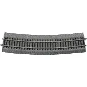 Roco H0 RocoLine (met ballastbed) 42528 Gebogen rails 6 stuk(s)