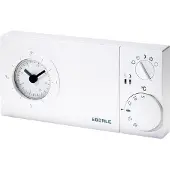 Eberle Easy Ruimteklokthermostaat H8xB16xD3.6cm Wit