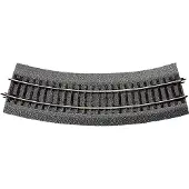Roco H0 RocoLine (met ballastbed) 42522 Gebogen rails 6 stuk(s)
