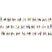 Noch 37071 N Megavoordeelset figuren Geverfd, Zittend