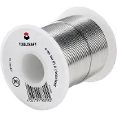 Toolcraft Soldeertin, loodvrij Spoel Sn99,3Cu0,7 ROL1 100 g 1 mm