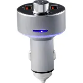 Renkforce RF-CAR-100 FM-transmitter Incl. handsfree-functie, Met geheugenkaartgleuf, Ingebouwde MP3-speler