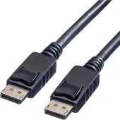 Value DisplayPort Cable, DP-DP, LSOH, M/M, zwart, 2 m