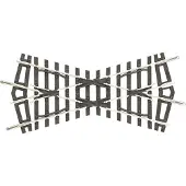 Piko h0 H0 Piko A-rails 55241 Kruising 119.54 mm 1 stuk(s)