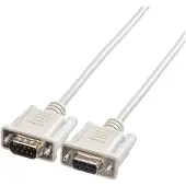 Roline RS232 9pol. M/F, 10 m