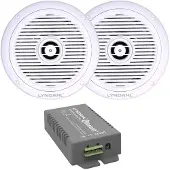 Lyndahl LYNCS180IPS2 2-weg inbouwluidsprekerset 120 W 4 Ω Wit 1 set(s)
