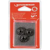 Rothenberger Snijwiel voor kunststof 2,5/8" Verpakking met 3 stuks.
