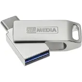 Verbatim USB stick | | 128 GB (USB A en USB C, USB 3.2, Metaal)