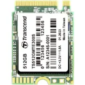 Transcend 300S 512 GB NVMe/PCIe M.2 SSD 2230 harde schijf PCIe NVMe 3.0 x4 Retail TS512GMTE300S