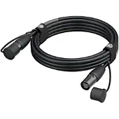 Neutrik NKE5E-E1E1-M0050 RJ45 Netwerkkabel, patchkabel CAT 5e 5 m Zwart Zeer flexibel 1 stuk(s)