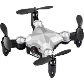 Reely Suitcase mini drone Drone (quadrocopter) RTF Beginner, Luchtfotografie Zilver-zwart
