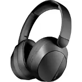 Logilink BT0071 Over Ear koptelefoon Bluetooth Zwart Noise Cancelling Afstandsbediening, Hoofdband, Headset