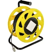 Logilink CQ4060S RJ45 Netwerkkabel, patchkabel CAT 7 S/FTP 60 m Zwart-geel Halogeenvrij, Laag rookgasgehalte, TPE-mantel 1 stuk(s)
