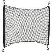 HP Autozubehör 19.298 Bagage- en kofferbaknet Geschikt voor model Universeel (l x b) 90 cm x 50 cm Zwart