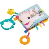Sophie de Giraf Mijn Eerste Fotoboek - Babyboekje - Baby boek - Baby speelgoed - Voor 6 foto's - Vanaf 0 maanden - 25x20x45 cm - Meerkleurig