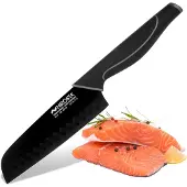 Nirosta Keukenmes Santoku lemmet van 16 cm Black Edition
